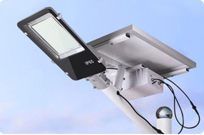 Solar street light/monitoring